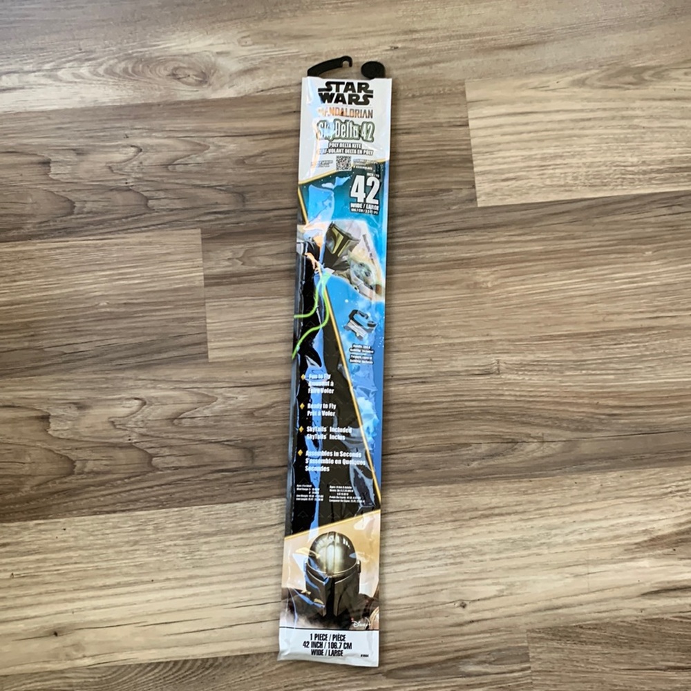 Star Wars the Mandalorian Sky Delta 42 inch A Kite SkyDelta New Starwars Disney